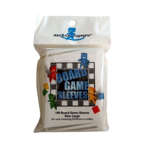 Board Game Sleeves Clear - large (59x92mm)