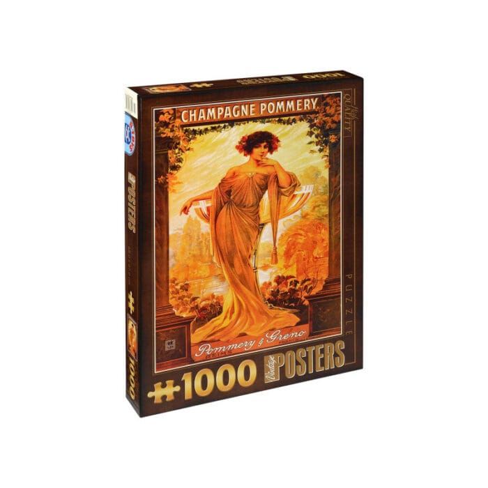 DToys Jigsaw Puzzle "Vintage Posters : Champagne Pommery"  -  1000 κομμάτια