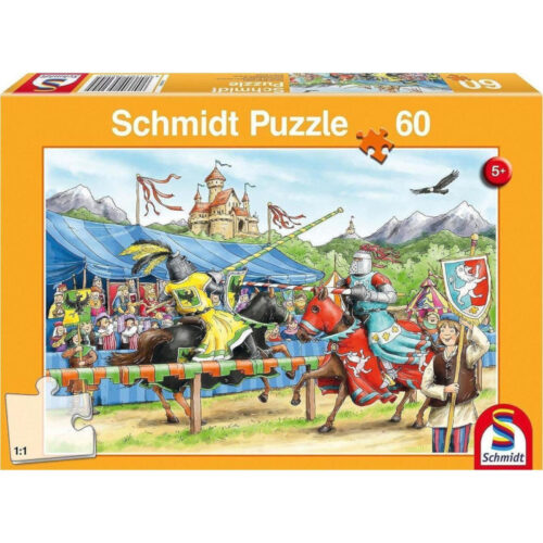Schmidt : "Jousting Knights (Ιππότες)” – Puzzle 60 κομμάτια