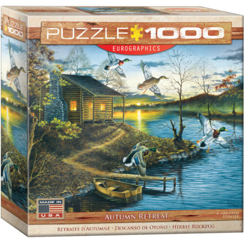 Eurographics: “Abraham Hunter : Autumn Retreat” -  Puzzle 1,000 κομμάτια