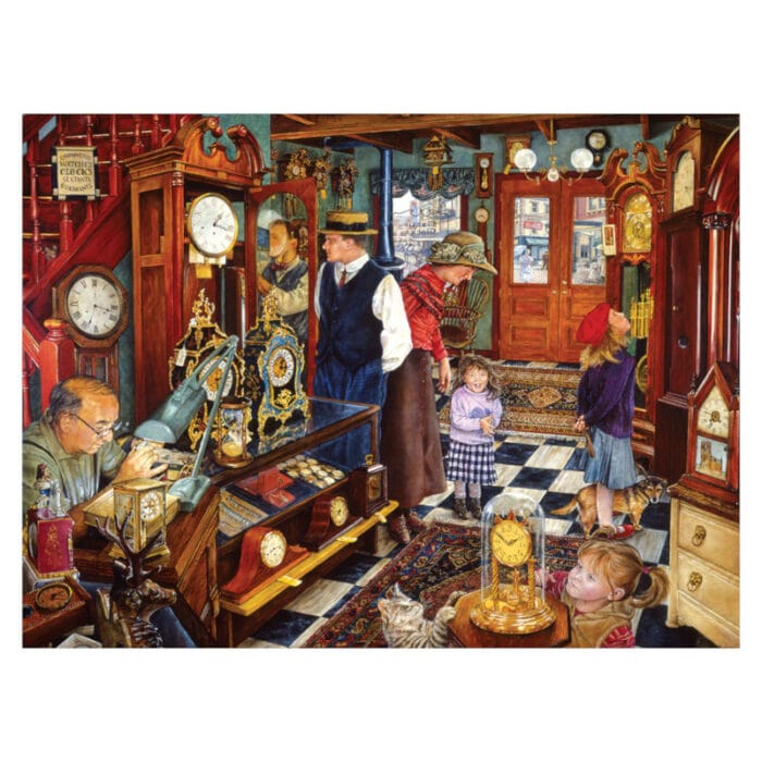 SunsOut: "Susan Brabeau : The Clock Shop" - Puzzle 1,000 κομμάτια