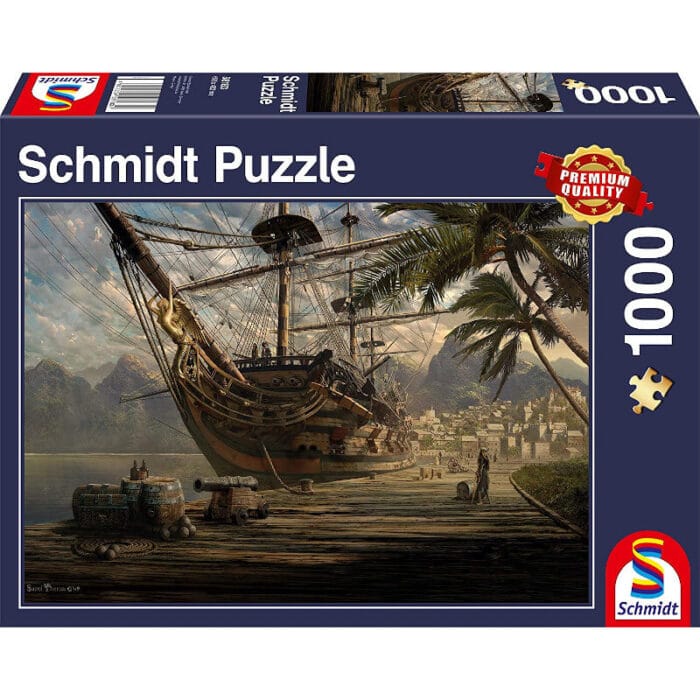 Schmidt : “ Ship At Anchor” – Puzzle 1000 κομμάτια