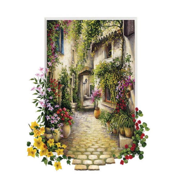Educa “Eric Erwin : In the Small Flower Village” -  Puzzle 1,000 κομμάτια