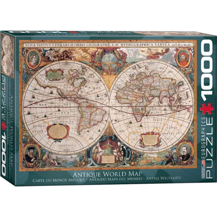 Eurographics : "Antique World Map" -  Puzzle 1,000 κομμάτια