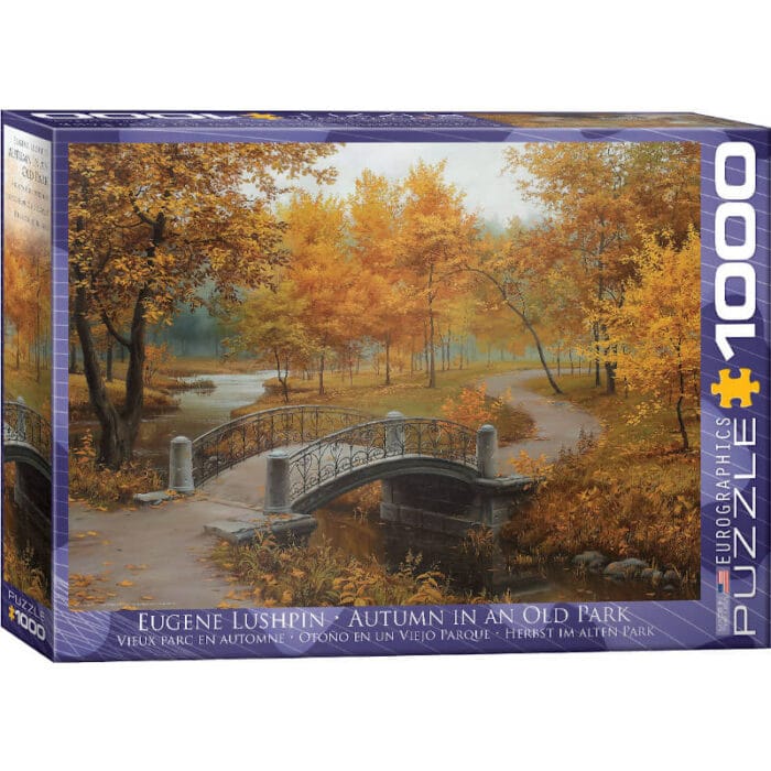 Eurographics "Eugene Lushpin: Autumn in an Old Park" -  Puzzle 1,000 κομμάτια