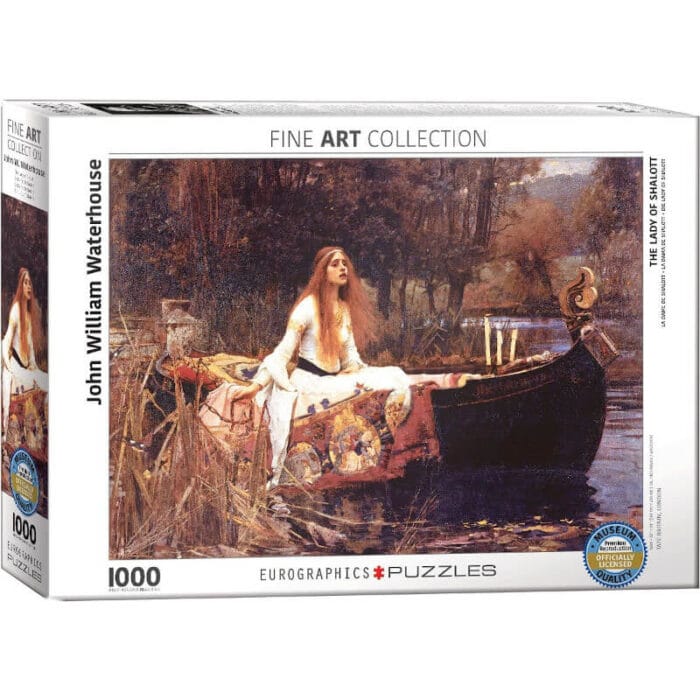 Eurographics: "Waterhouse : The Lady of Shalott" - 1,000 κομμάτια