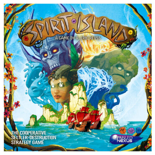 Κουτί Spirit Island board game – επιτραπέζιο συνεργασίας & στρατηγικής στα αγγλικά