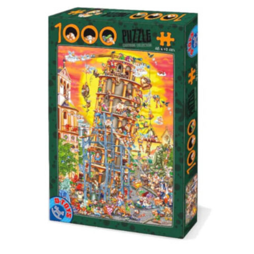 Dtoys : “ Cartoon Collection : Pisa Tower” – 1000 κομμάτια