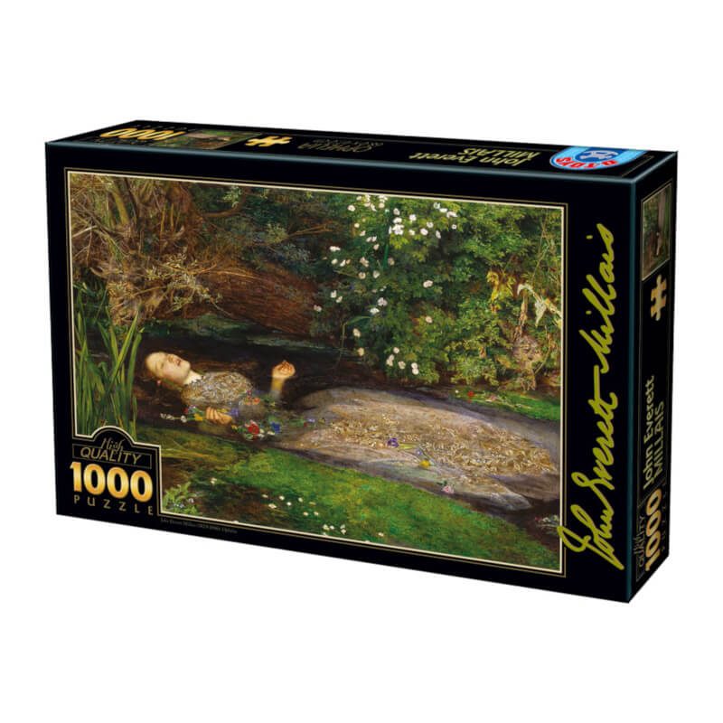 Dtoys : “ John Everett Millais – Ophelia” - 1000 κομμάτια