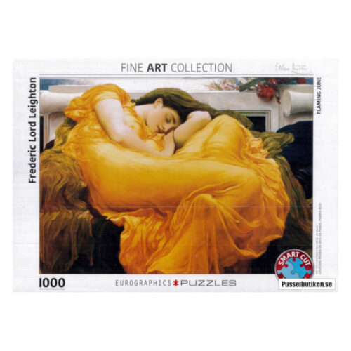 Flaming June Eurographics Puzzle 1000 κομματιών – πίνακας τέχνης Frederic Leighton