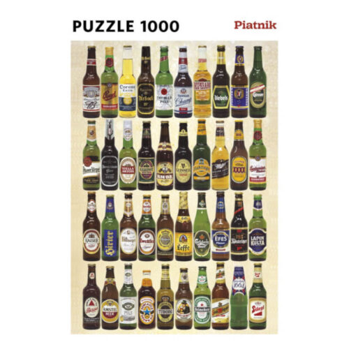 Παζλ Piatnik Beer 1000 κομμάτια με ετικέτες μπύρας