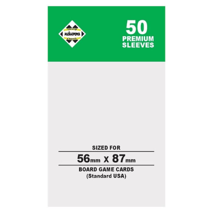 Kaissa Premium Sleeves Standard USA (56 x 87) – 50
