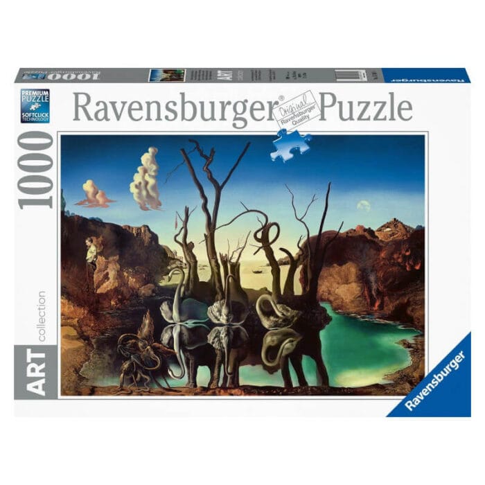 Ravensburger “Dali :Swans reflecting elephants ” – 1000 κομμάτια