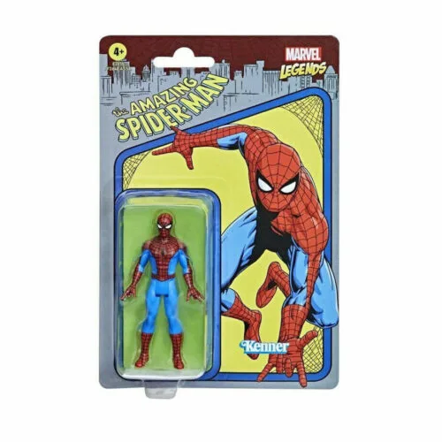 Marvel Legends : Retro Spider-Man Action Figure