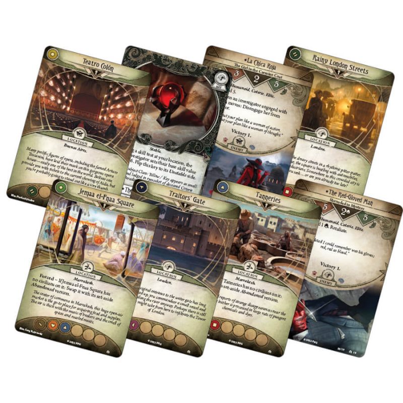 Arkham Horror : The Scarlet Keys Campaign Expansion - Image 2