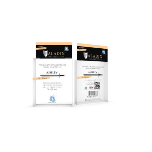 Paladin - Ashley Premium Sleeves (76x88mm) – 55