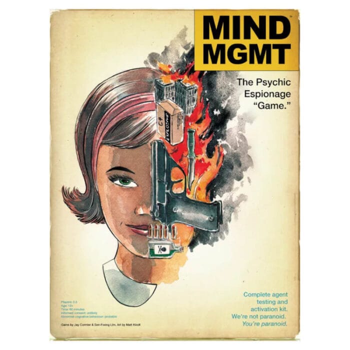 Mind MGMT: The Psychic Espionage “Game.” | Meeple Planet
