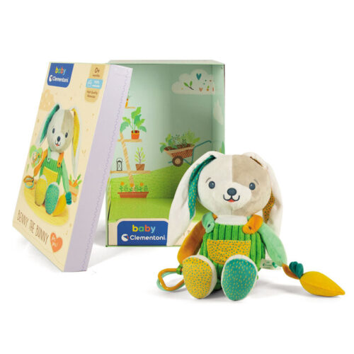 Clementoni Baby : Λούτρινο Benny το Λαγουδάκι