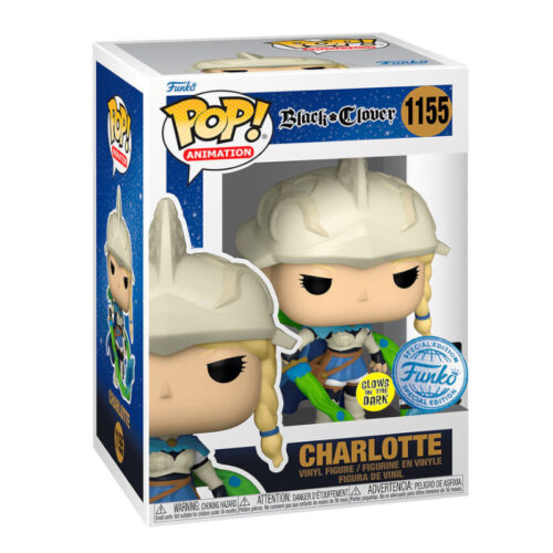 Pop! Φιγούρα Black Clover Charlotte (Glows In the Dark) (excl.)