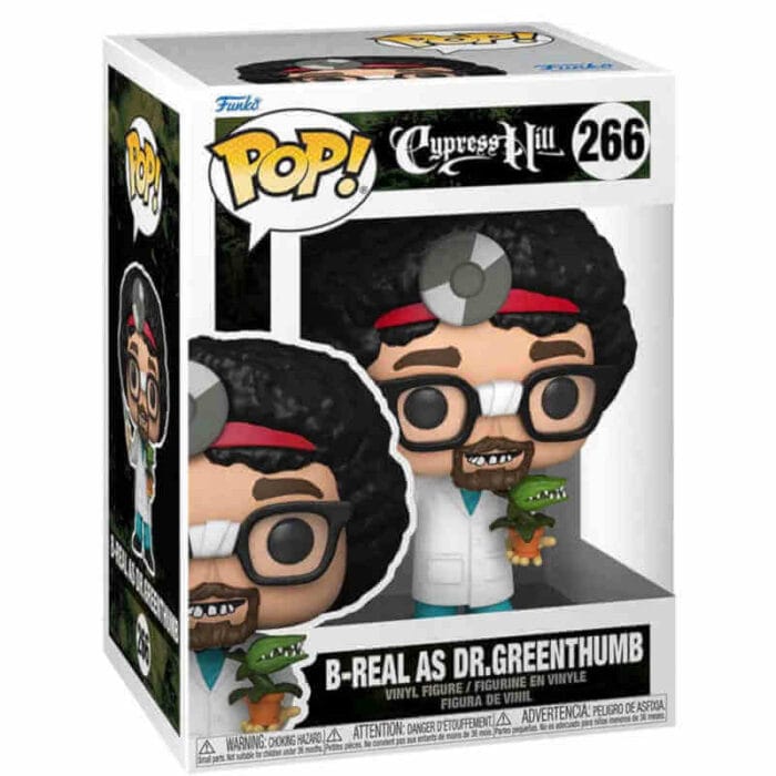 Pop! Φιγούρα Rocks Cypress Hill- B Real Dr. Greenthumb