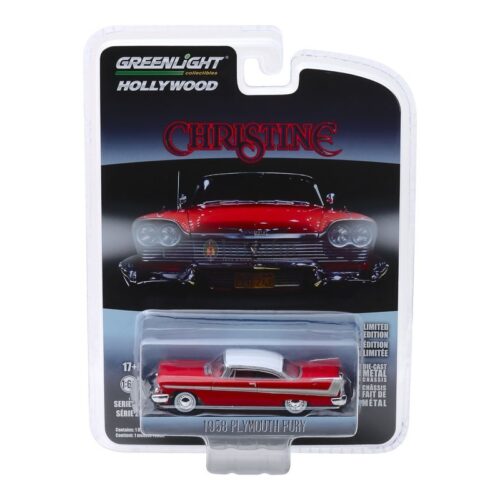 Christine 1983 diecast model 1:64 – 1958 Plymouth Fury Greenlight