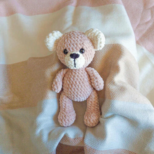 Χειροποίητο Κουκλάκι Teddy Bear 22cm