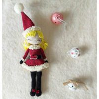 Χειροποίητη Alice Christmas Doll