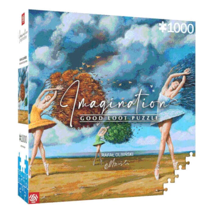 Imagination Rafał Olbiński : "The Shape of Color Green" – 1000 κομμάτια