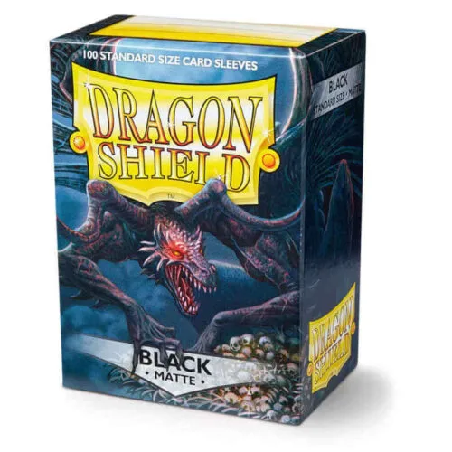 Dragon Shield Standard Sleeves Matte Black (100)