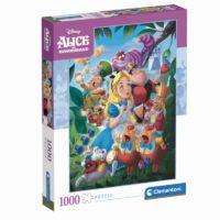 Clementoni : " Disney Alice in Wonderland" Puzzle – 1000 κομμάτια