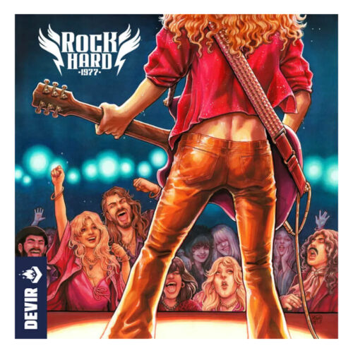 Rock Hard 1977 επιτραπέζιο παιχνίδι ροκ στρατηγικής