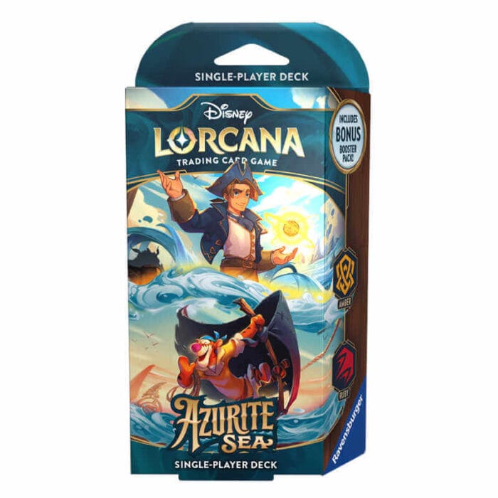 Disney Lorcana: Azurite Sea Starter Deck (Amber & Ruby) EN