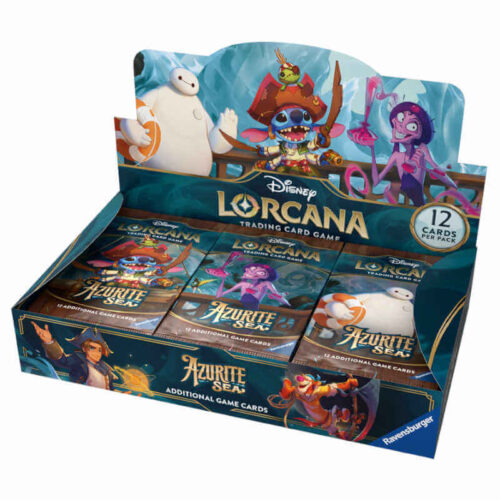 Disney Lorcana: Azurite Sea – Booster Display (24 packs) EN