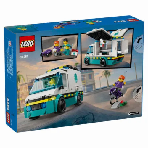 LEGO® City: Ασθενοφόρο Έκτακτης Ανάγκης