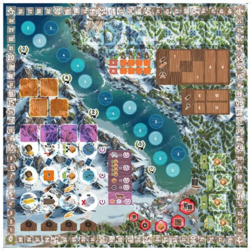 Εξώφυλλο Saltfjord επιτραπέζιο παιχνίδι