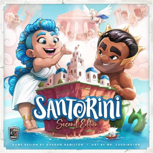 Επιτραπέζιο παιχνίδι Santorini: Second Edition – Μυθολογία και στρατηγική σε ελληνικό νησί