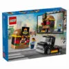 Κουτί LEGO City 60404 Burger Van με μίνι φιγούρες