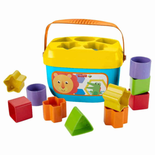 Fisher-Price κουβαδάκι με σχήματα FFC84 – εκπαιδευτικό παιχνίδι για παιδιά 6 μηνών+
