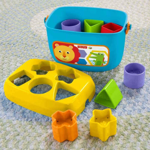 Fisher-Price κουβαδάκι με σχήματα FFC84 – εκπαιδευτικό παιχνίδι για παιδιά 6 μηνών+