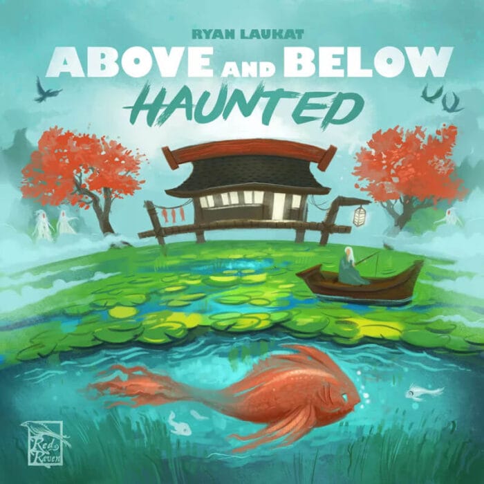 Above and Below Haunted – Κουτί επιτραπέζιου με λίμνη, βάρκα και φαντάσματα