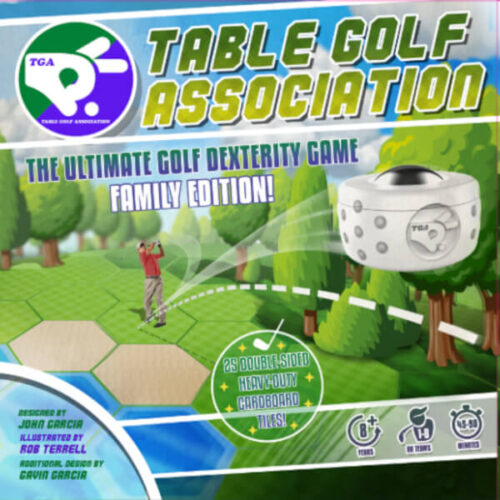 Table Golf Association επιτραπέζιο dexterity game εξώφυλλο