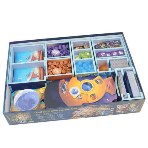 official SETI board game insert with color trays by Folded Space