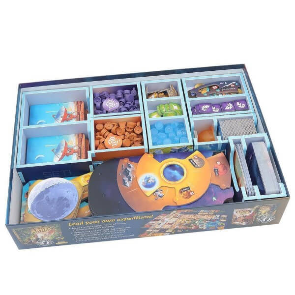 official SETI board game insert with color trays by Folded Space
