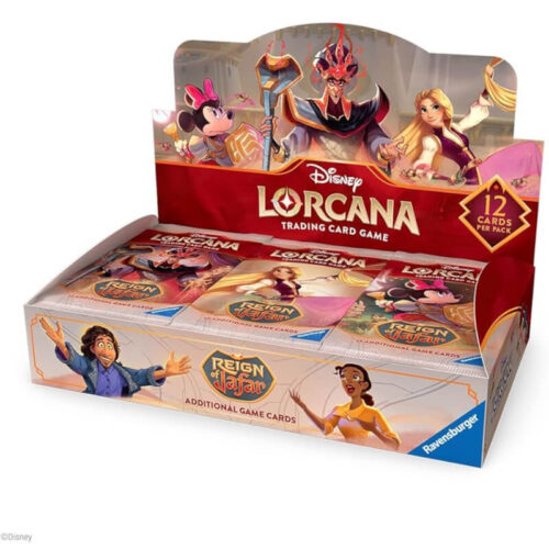 Lorcana Reign of Jafar booster display box με 24 Disney packs