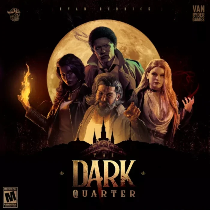 The Dark Quarter επιτραπέζιο παιχνίδι μυστηρίου στη Νέα Ορλεάνη