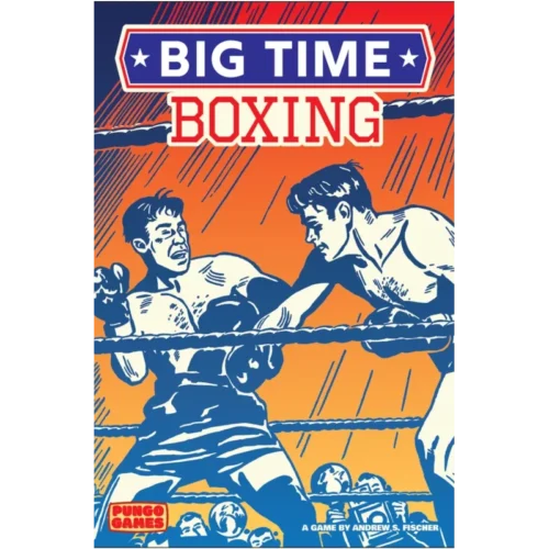 Big Time Boxing επιτραπέζιο παιχνίδι μποξ με ρετρό αισθητική και δύο παίκτες στο ρινγκ