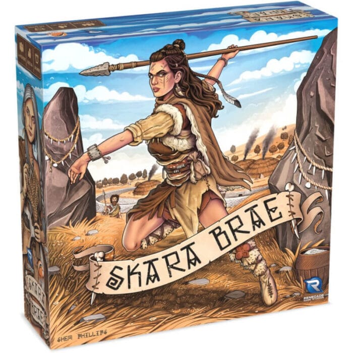 Skara Brae επιτραπέζιο παιχνίδι εξωφύλλου – Renegade Game Studios