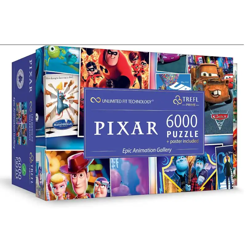 Trefl Pixar 6000 Puzzle – Epic Animation Gallery