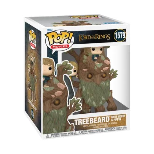 POP Super: Lord Of The Rings - Treebeard with Merry & Pippin