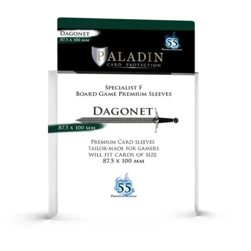 Paladin Sleeves – Dagonet (87,5 x 100 mm) – 55